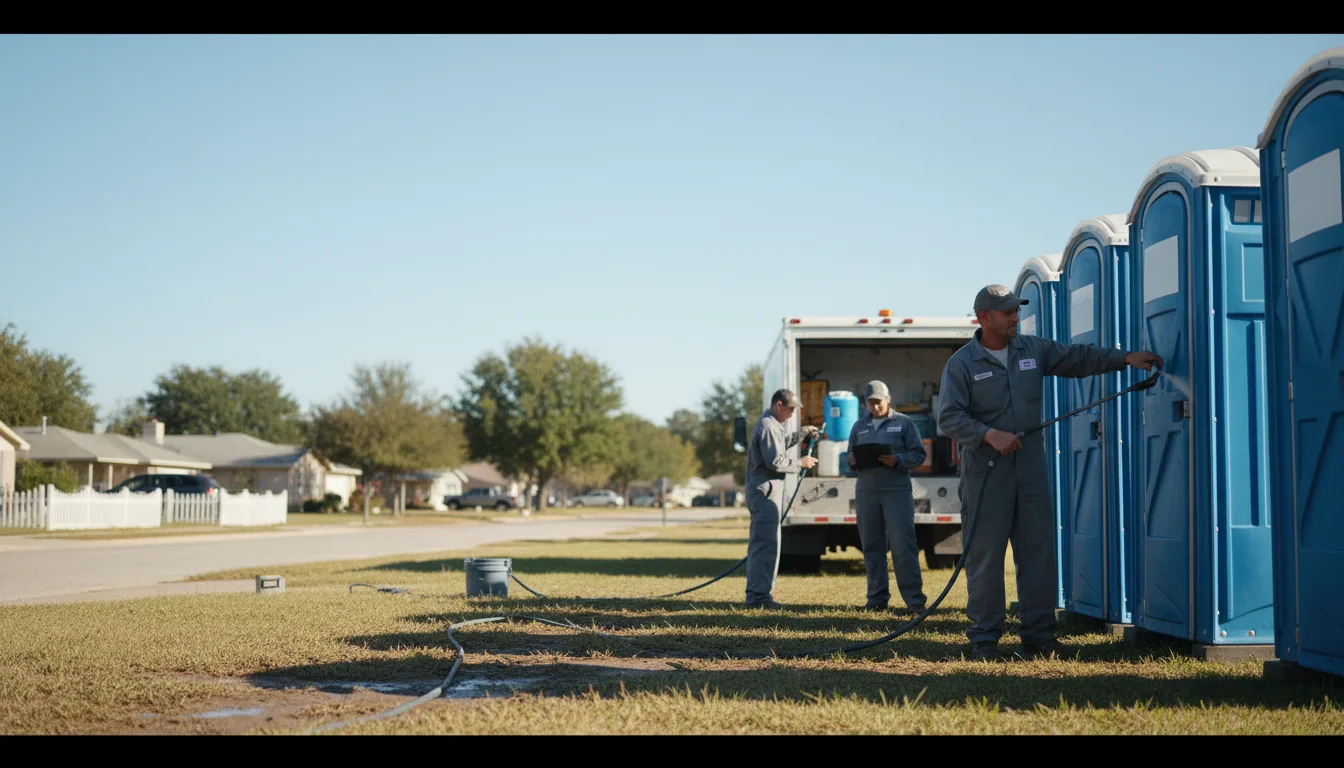 Long-Term Portable Toilet Rental in Dexter, MO near me